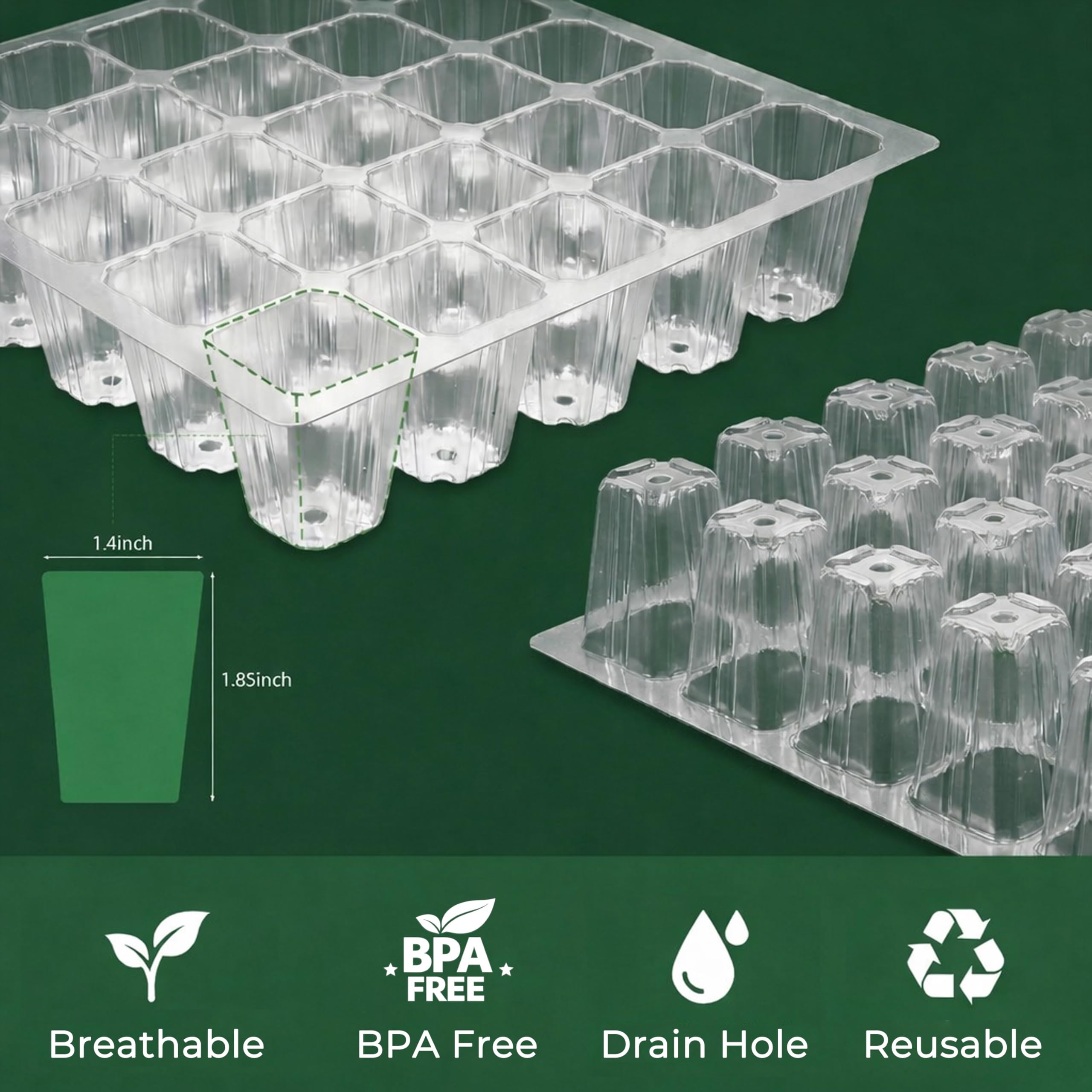 Gardzen all-in-one seed starting kit arranged for easy setup.