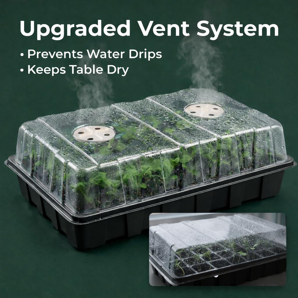 Sturdy Gardzen base and dome provide snug, durable assembly.