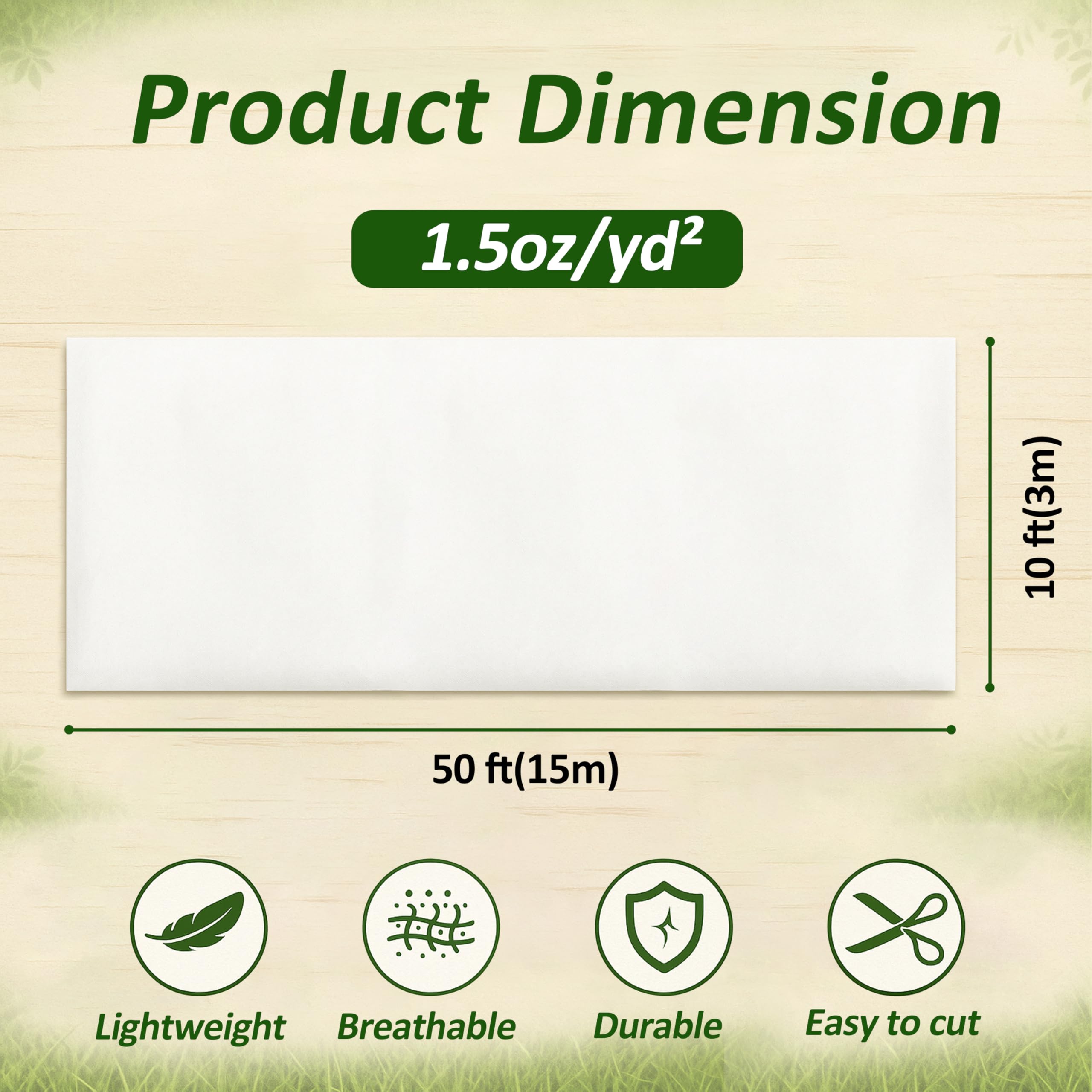Gardzen breathable frost blanket allows airflow while protecting crops.