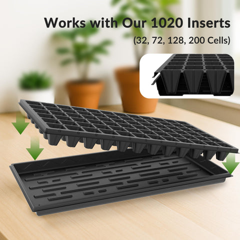 Gardzen trays keep indoor spaces neat and organized for gardening projects.