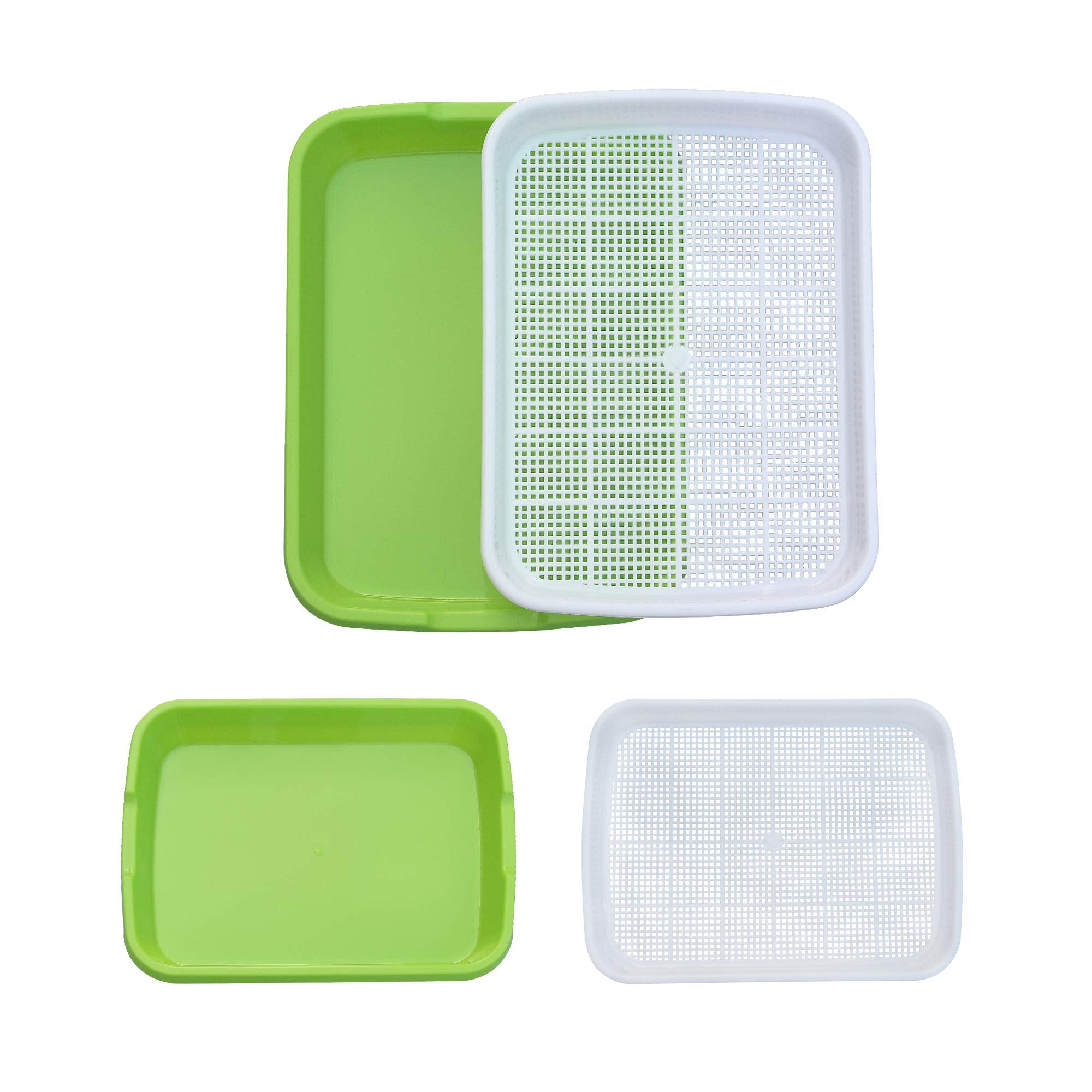 Gardzen concave-convex design makes removal gentle without disturbing seedlings.