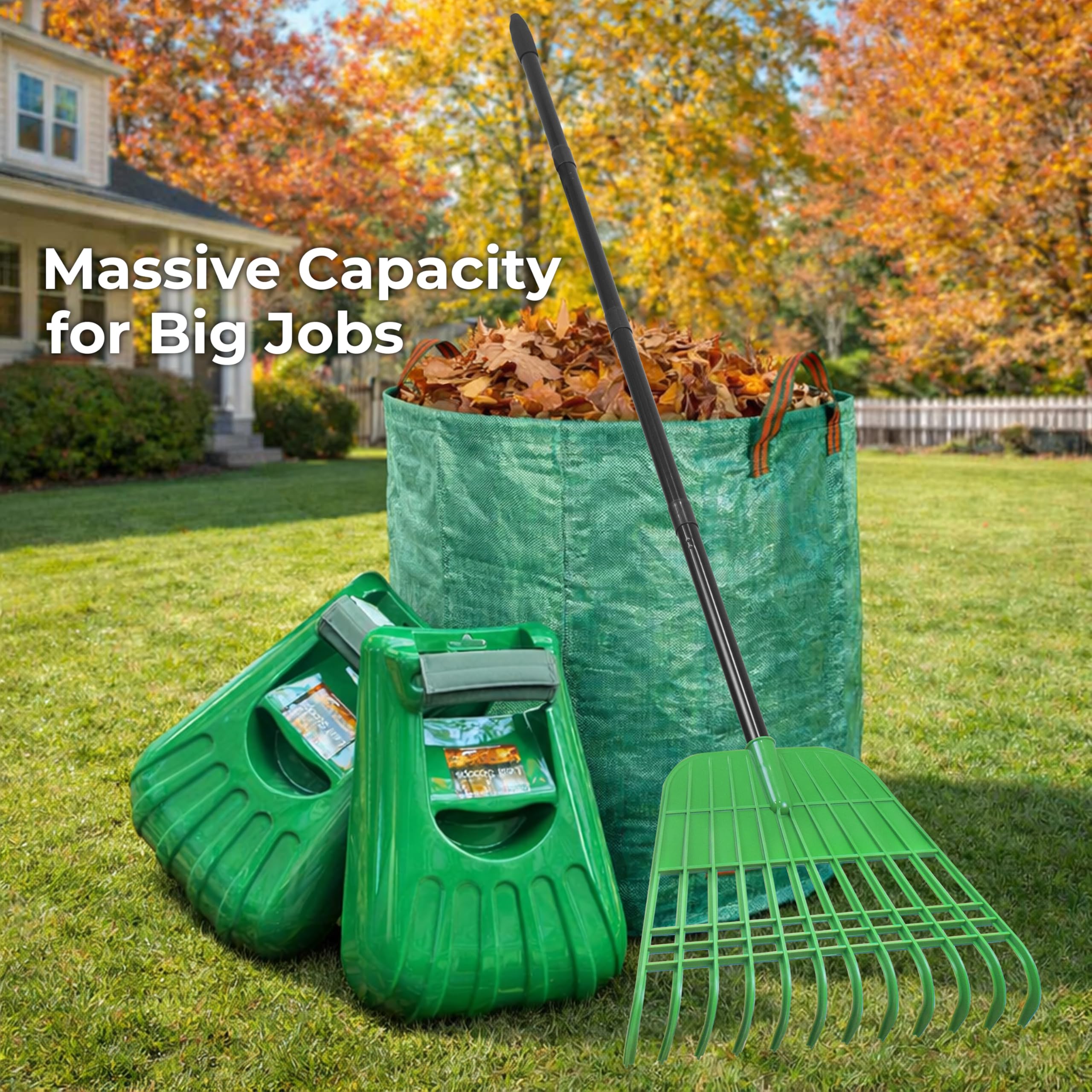 Gardzen compact twist-and-store design aids easy transport.