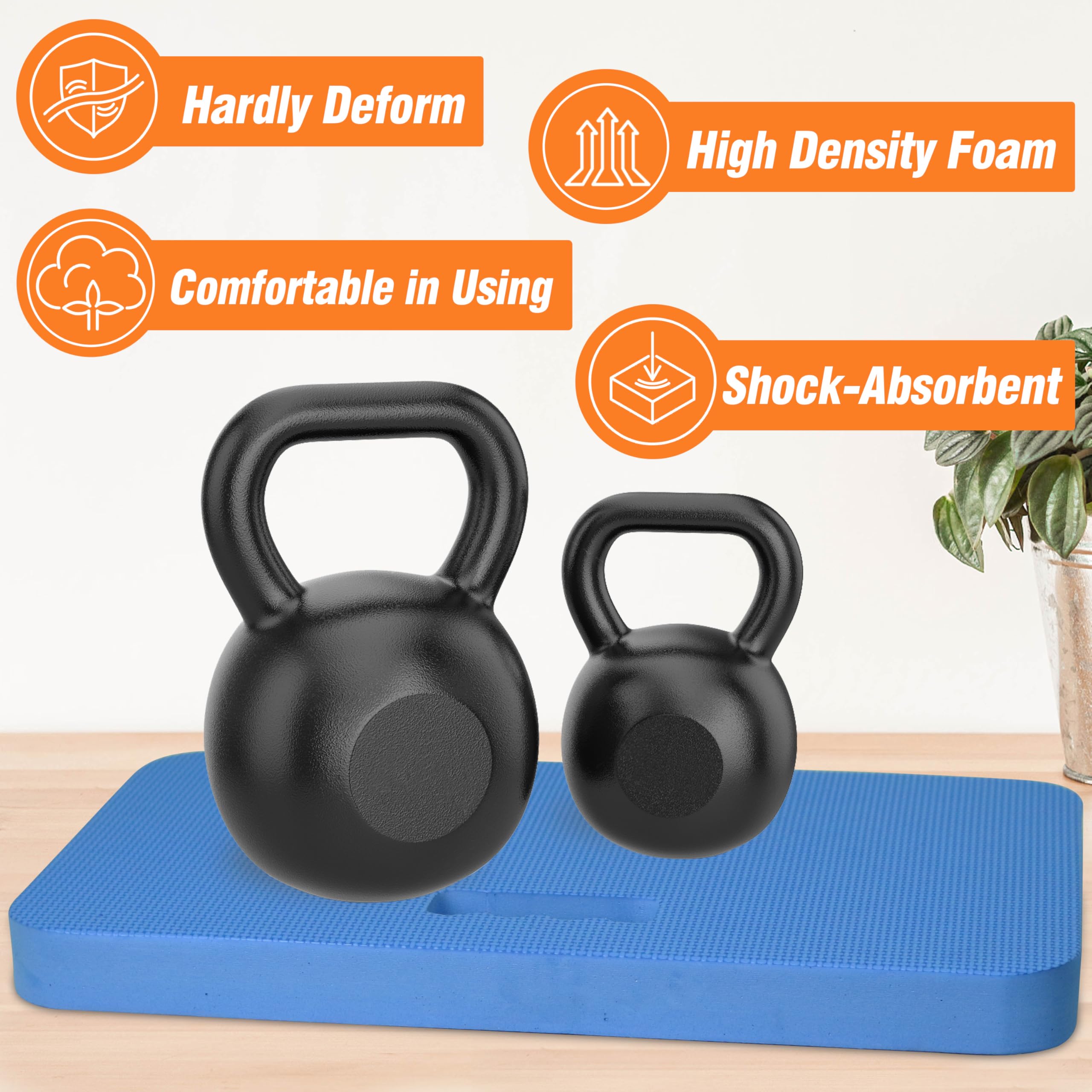 Gardzen kneeling pad doubles as a portable seat for events