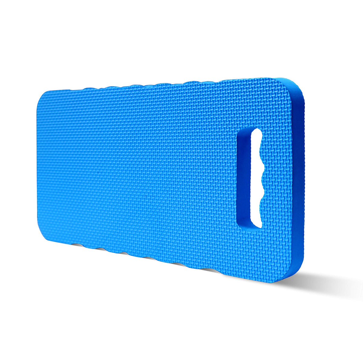 Gardzen garden kneeling pad blue, 16x8, for comfortable gardening on hard surfaces.