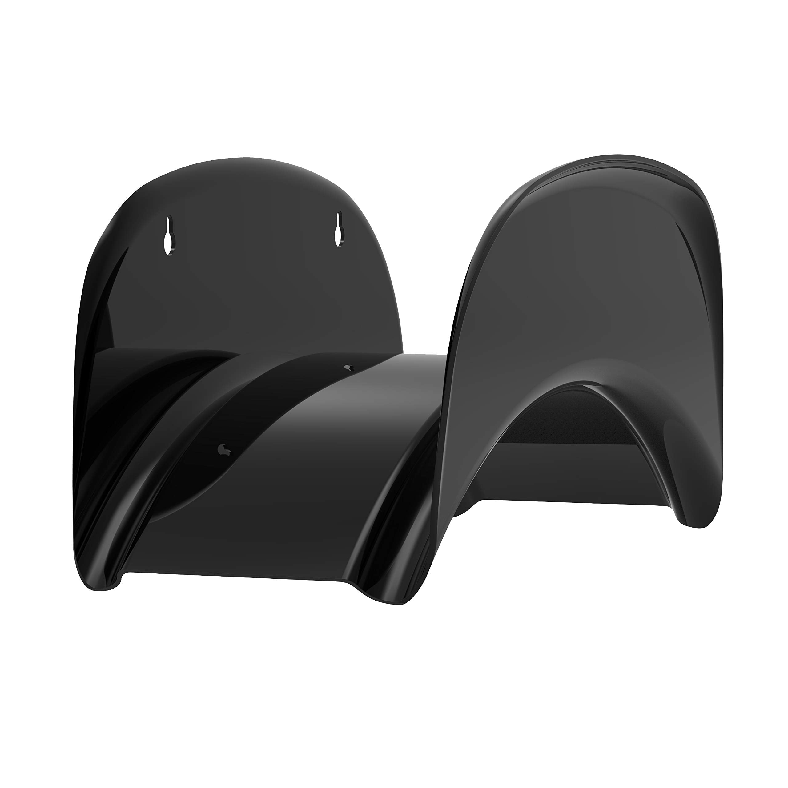 Gardzen heavy-duty hose hanger wall mount viewed from the side for sturdy outdoor use.