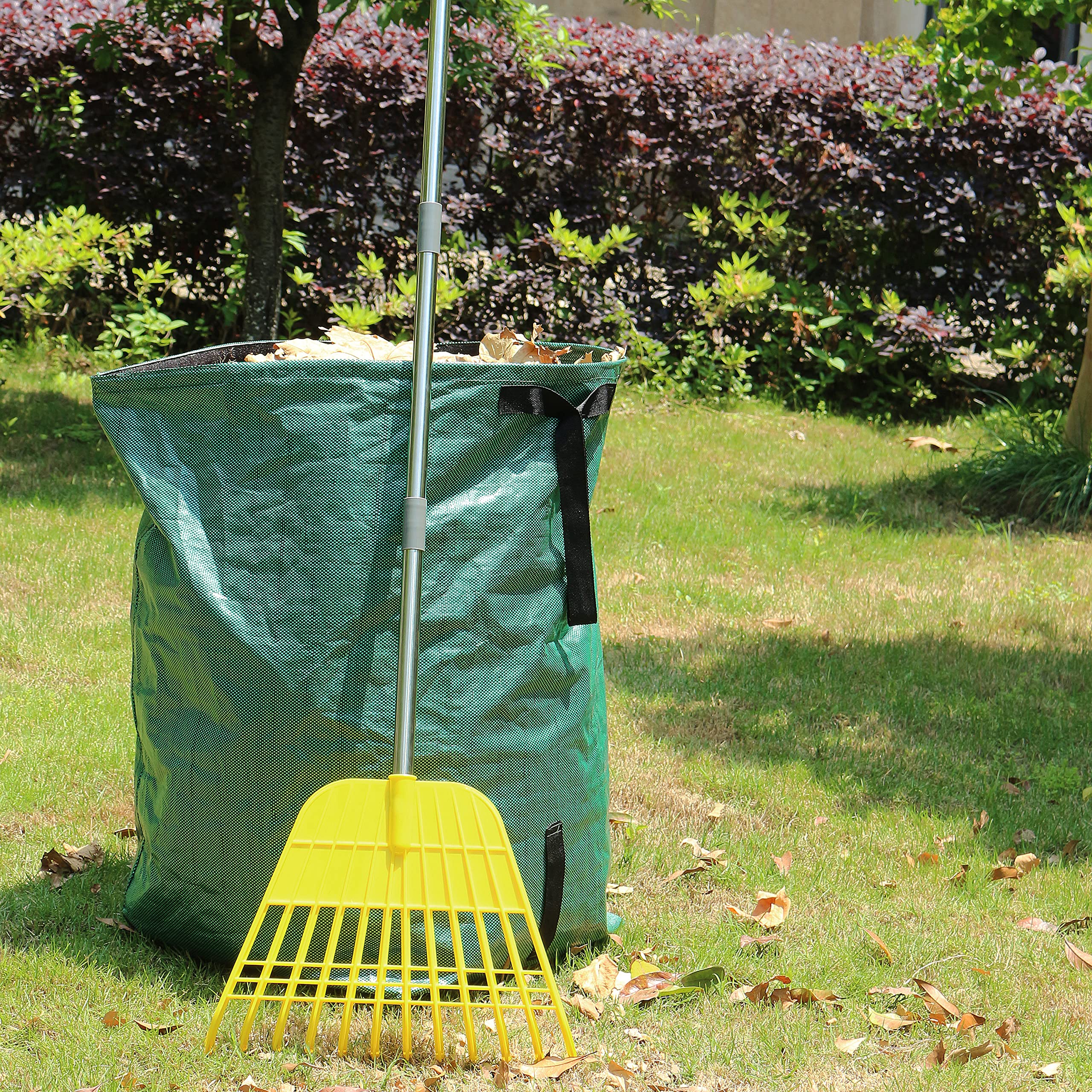 Gardzen included gloves complete the garden cleanup set.