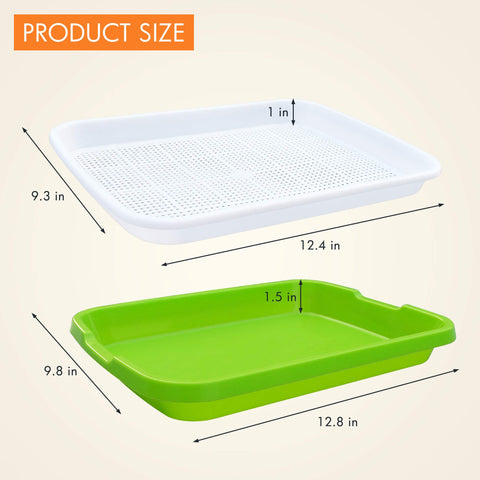 Gardzen indoor gardening setup shows sprouts for salads and sandwiches.