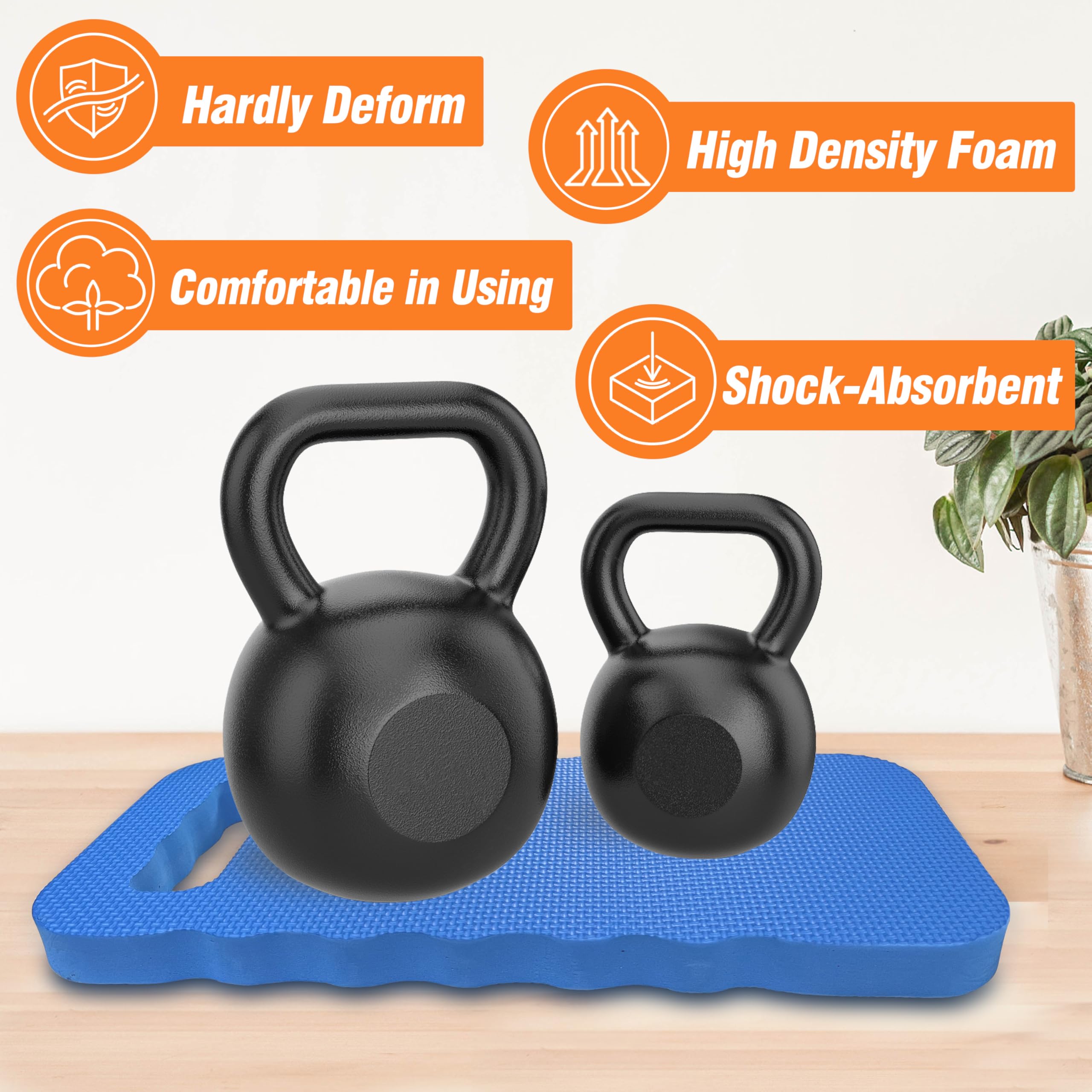 Suitable for yoga and Pilates sessions on the floor.