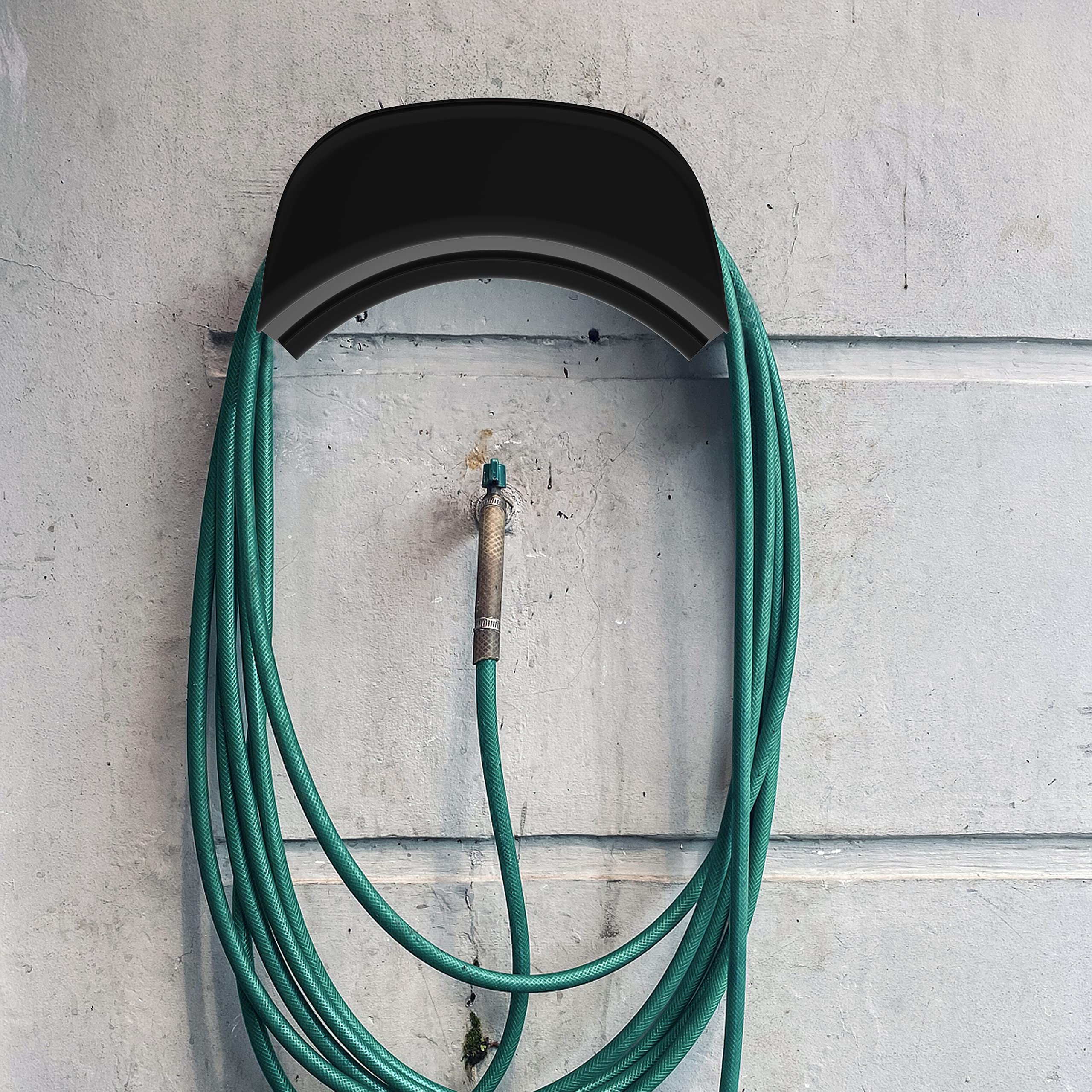 Gardzen outdoor storage solution in black finish withstands outdoor conditions.