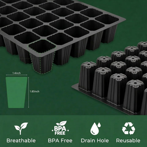 Gardzen propagator kit setup for efficient seed starting in small spaces.