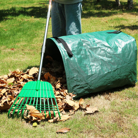 Gardzen rake used under bushes without harming roots