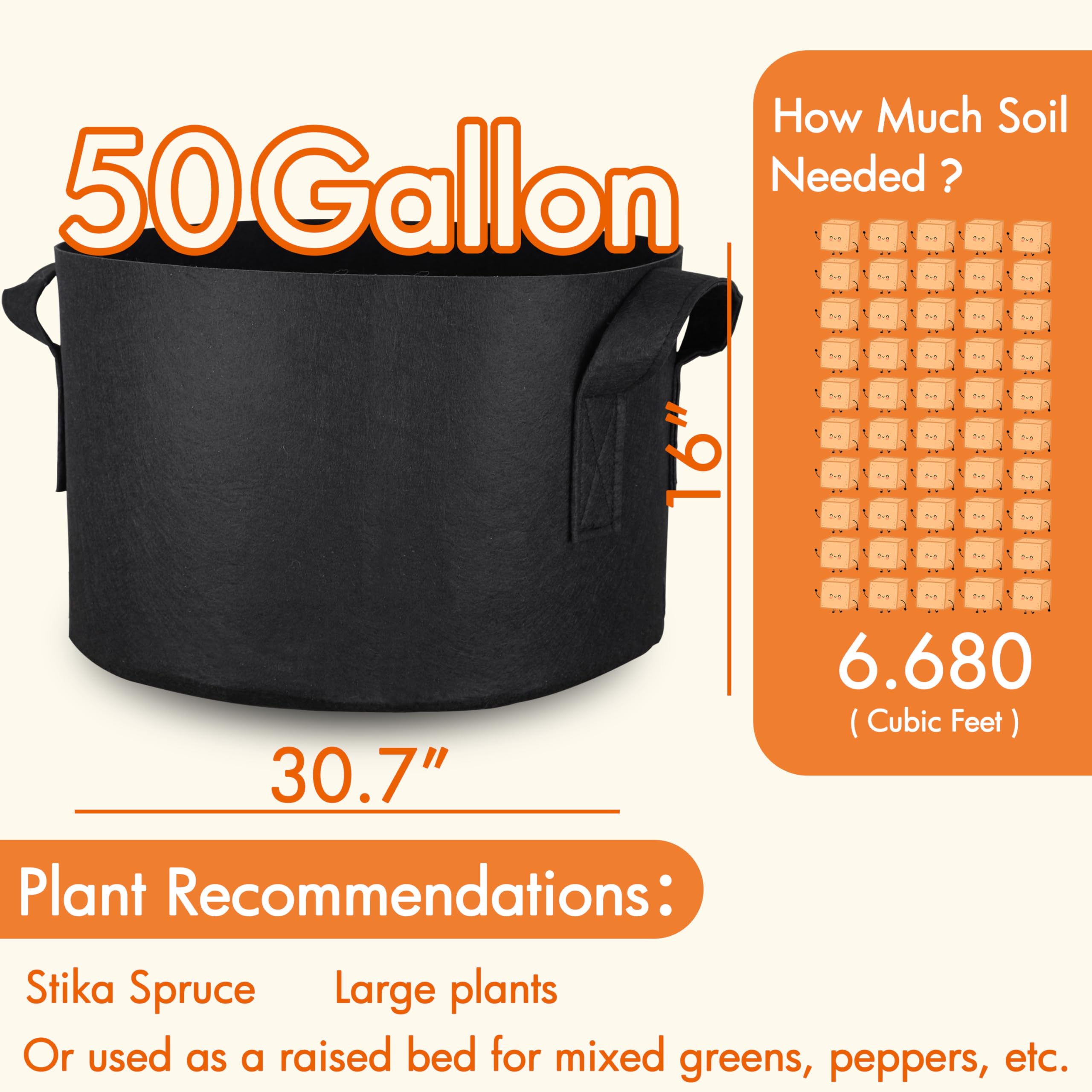 Gardzen root-air permeability supports healthy root ball development.