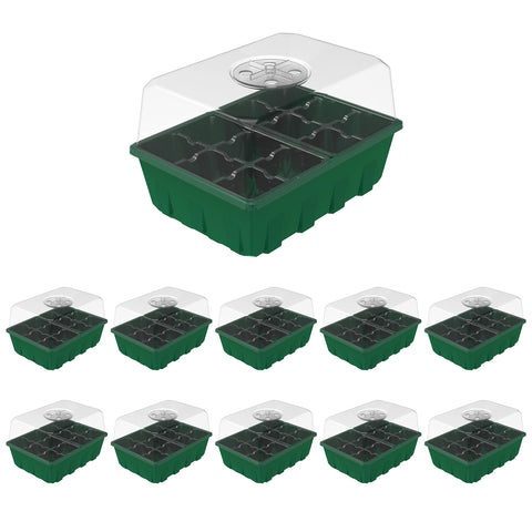 Gardzen seed propagator kit with 120-cell trays ready for indoor starting