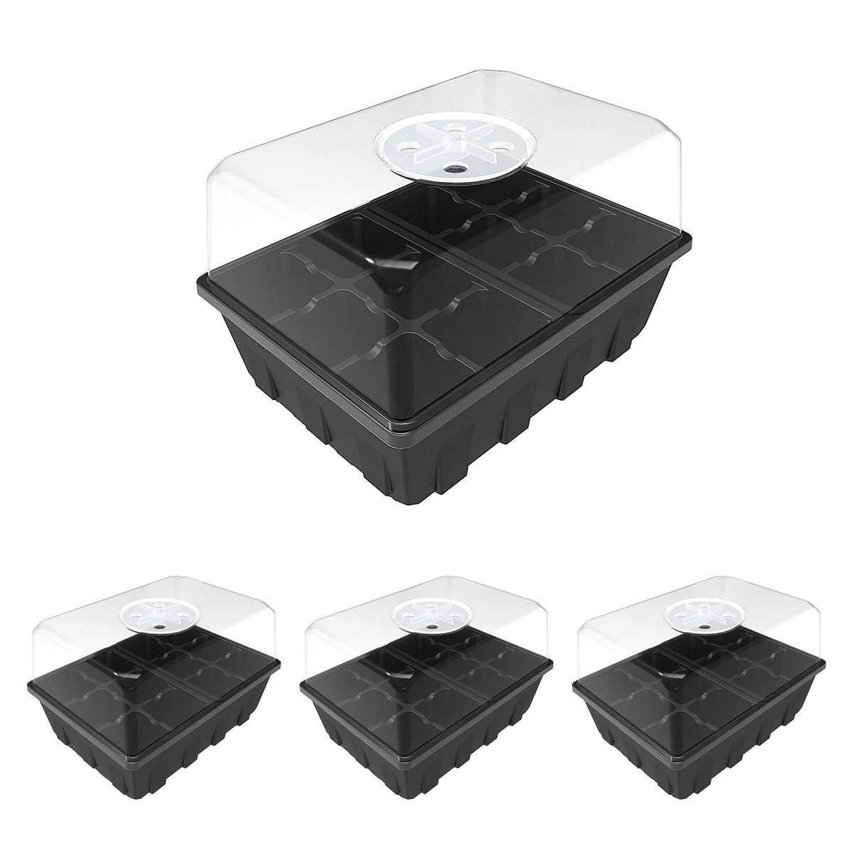 Gardzen seed start tray 36-cell offers organized germination space for reliable seed starting.