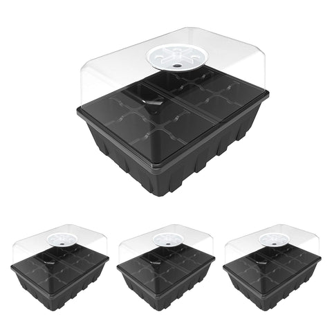 Gardzen seed start tray 36-cell offers organized germination space for reliable seed starting.