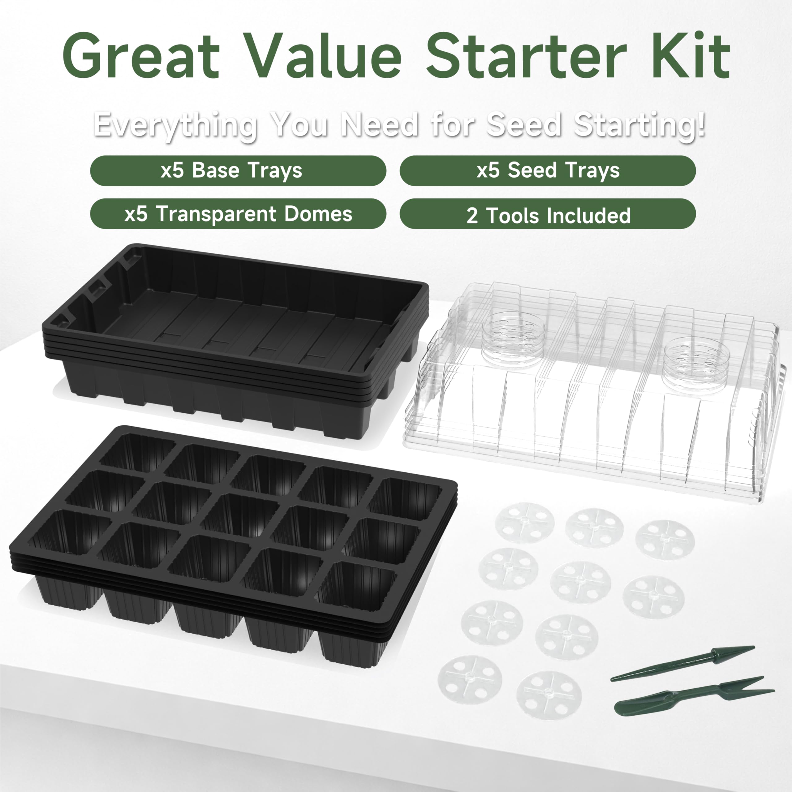 Gardzen stickers included on the kit aid dome-base alignment