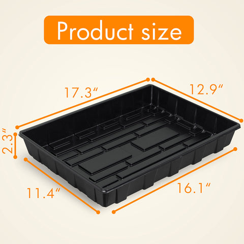 Gardzen seed trays stacked neatly to save space in small grow rooms