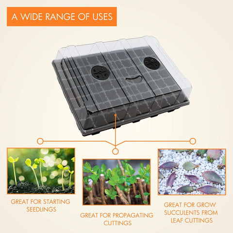 Gardzen seed-starting kit ideal for vegetables and herbs