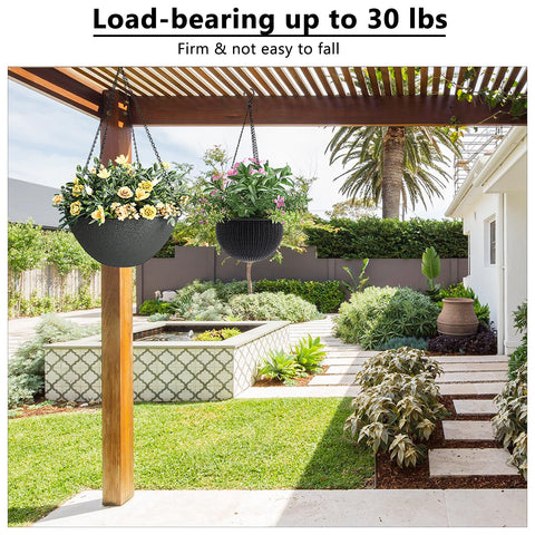 garini 30 lb capacity supports baskets and lanterns securely