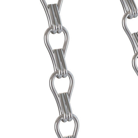 Garini durable hanging chain setup with planter and lantern use case