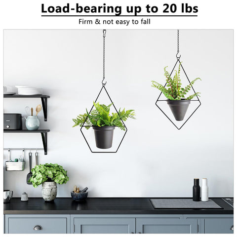 Garini hanging chain ideal for indoor or outdoor use with compact hanging space.