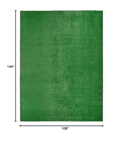 Garland Rug unbound edges create a natural, seamless look for a refined lawn feel.