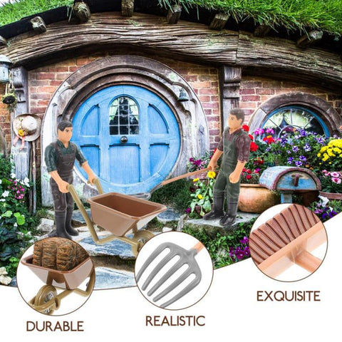 Garneck farm tools set provides ready to use accessories.