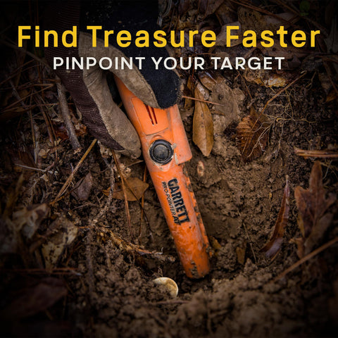 Garrett Pro-Pointer demonstrates the fast retune feature for precise target detection.