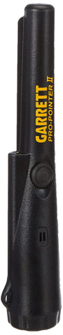 Garrett Pro-Pointer II fast retune minimizes mineralized ground interference.