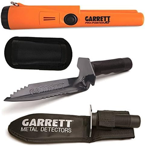 Garrett Pro-Pointer pinpointer waterproof up to 20 ft for underwater treasure hunts.