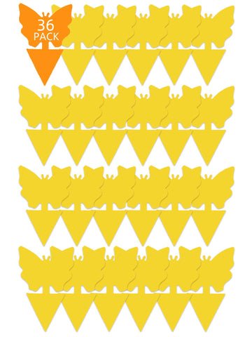 Garsum yellow sticky trap kitten shape attracts and traps pests indoors.