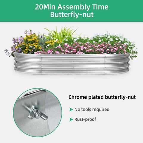 Gartist safe eco-friendly finish ensures non-toxic gardening surface.