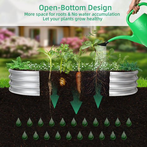 Gartist two-pack raised beds ideal for small-space patios.