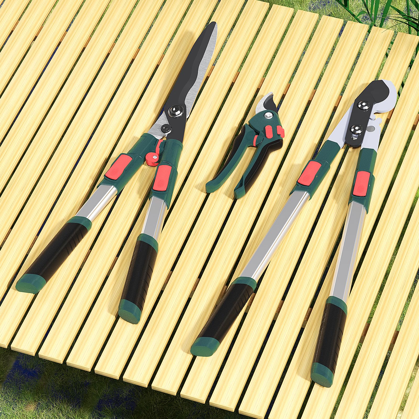GARTOL all-in-one garden tool set for versatile use.