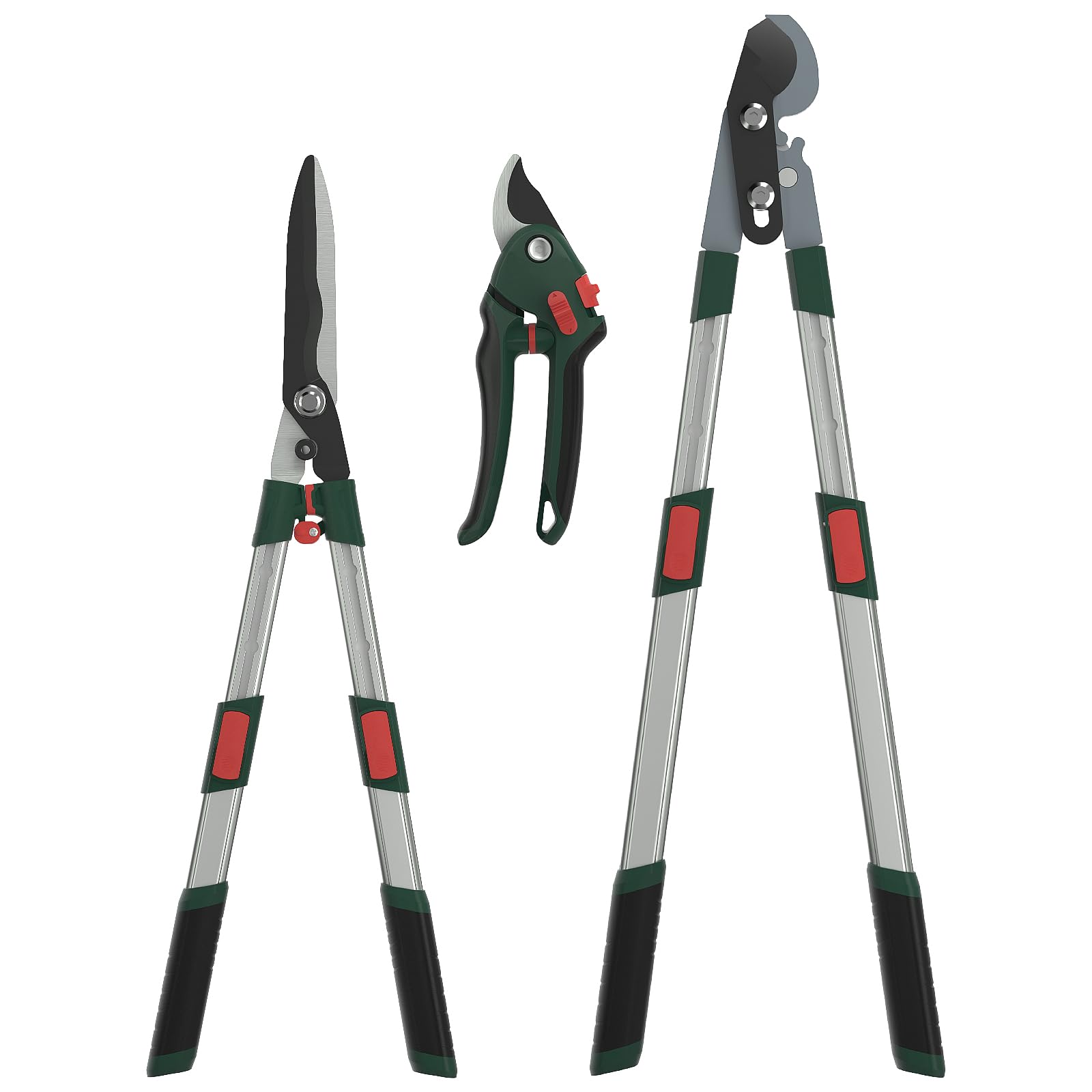 GARTOL bypass lopper with extended reach for thick branches.