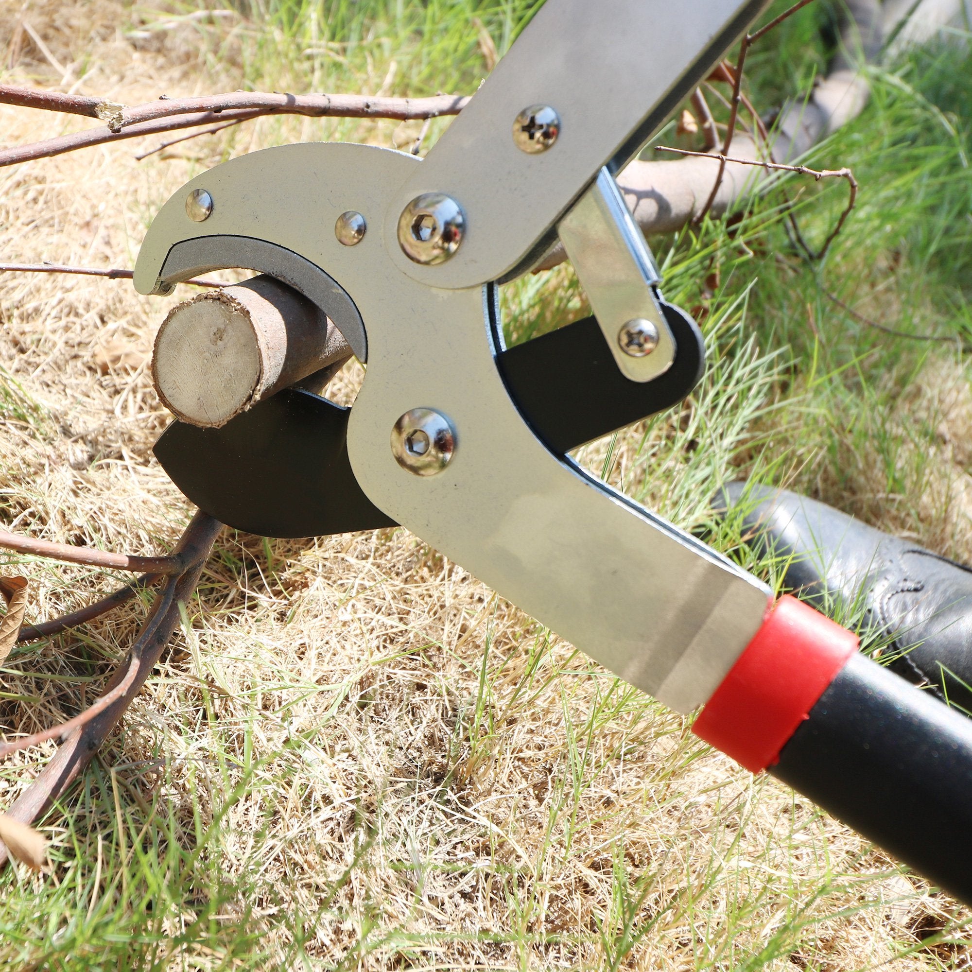 GARTOL lopper stored neatly, ready for yard cleanup.