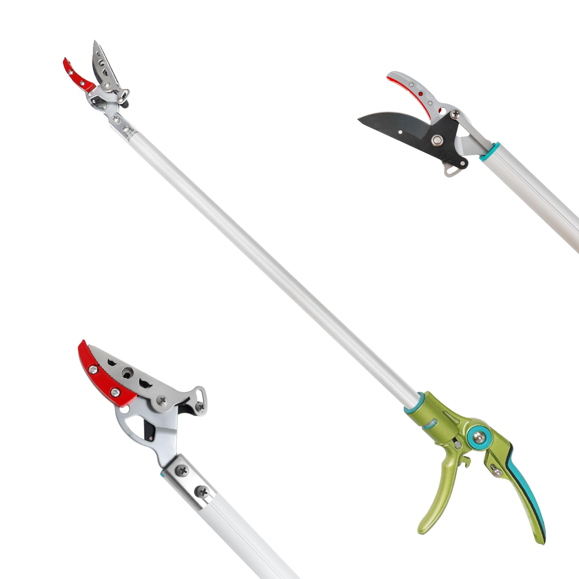 GARTOL cut-and-hold pruner jaw grips branches during pruning for secure handling