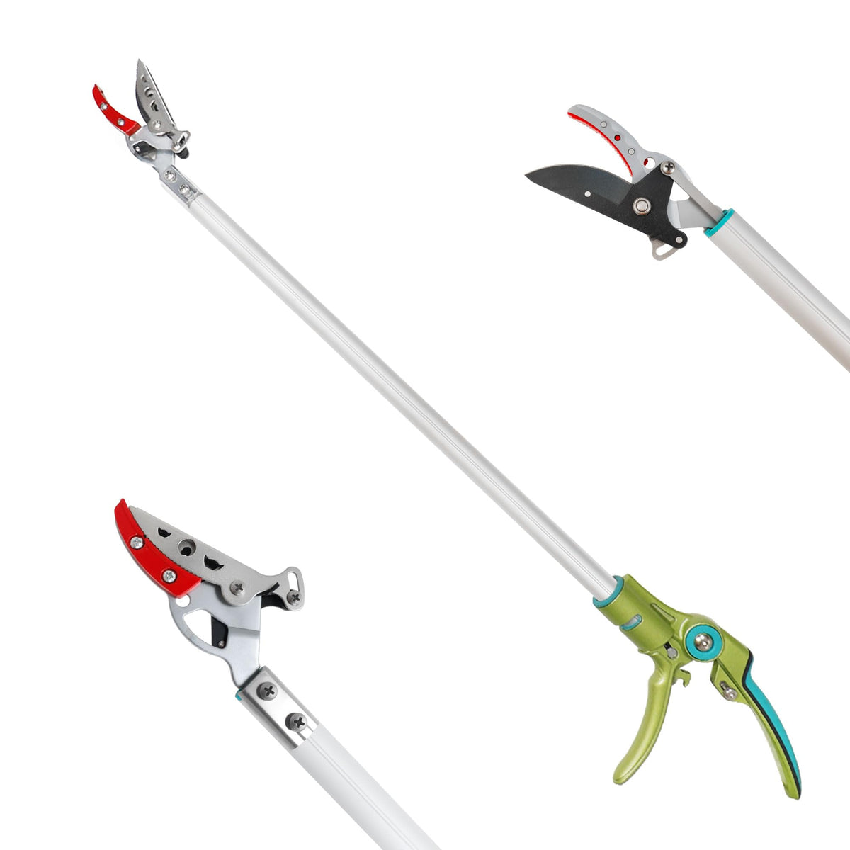GARTOL cut-and-hold pruner jaw grips branches during pruning for secure handling