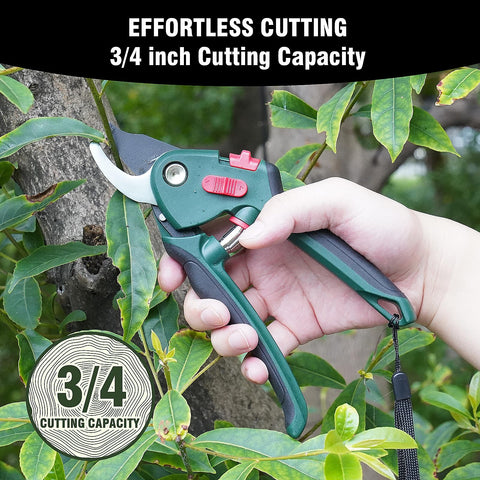 GARTOL heavy-duty branch cutters for tough pruning tasks.