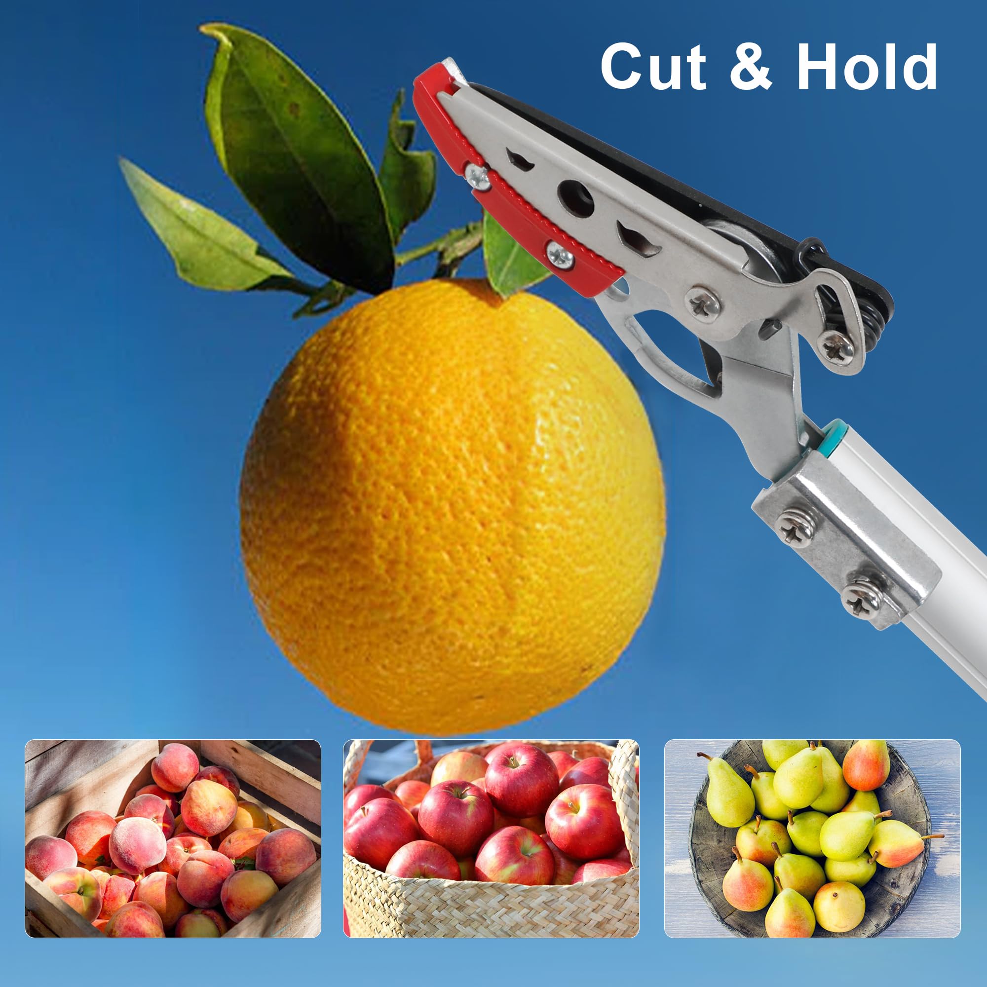 GARTOL lightweight pruner weighs 1.45 lbs for comfortable extended use