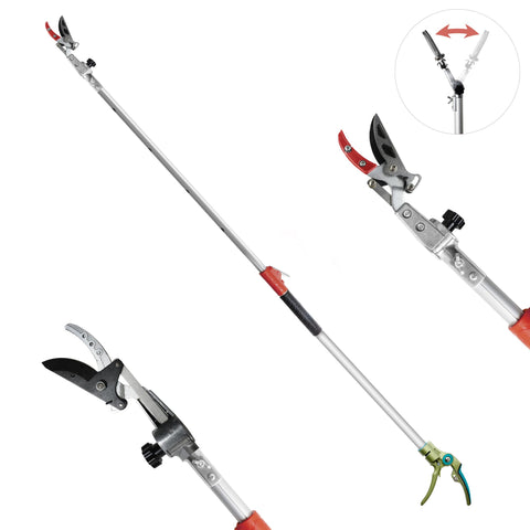GARTOL Pruner long reach setup allows pruning without ladders