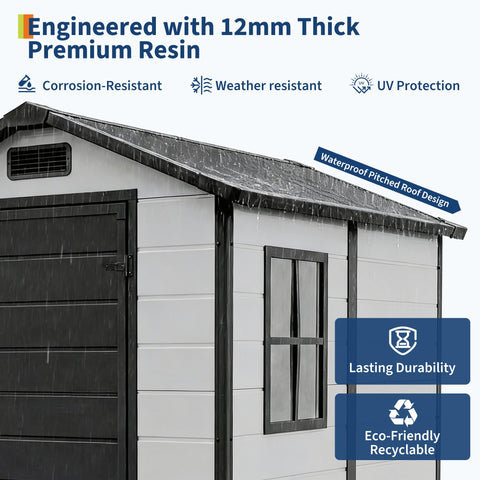 Garvee double-wall construction adds durability against weather and impacts