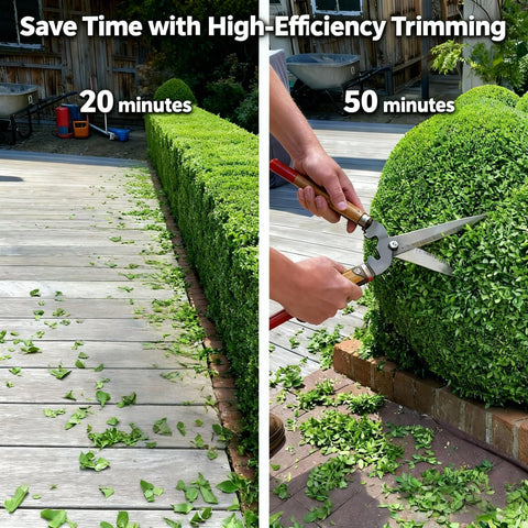 Garvee hedge trimmer delivering 3000 RPM precision