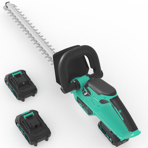 Garvee hedge trimmer with dual-action blades for smooth cuts