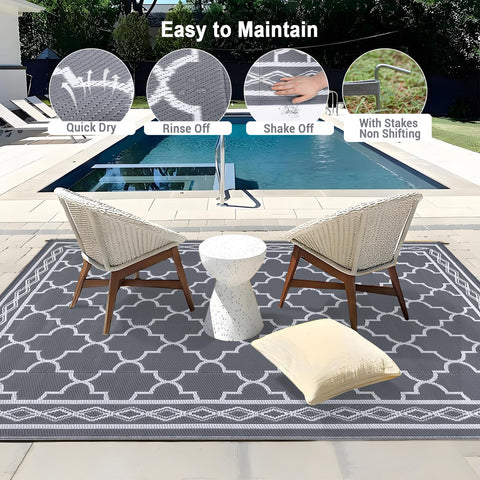 Garvee rug safe for kids' play areas with durable materials
