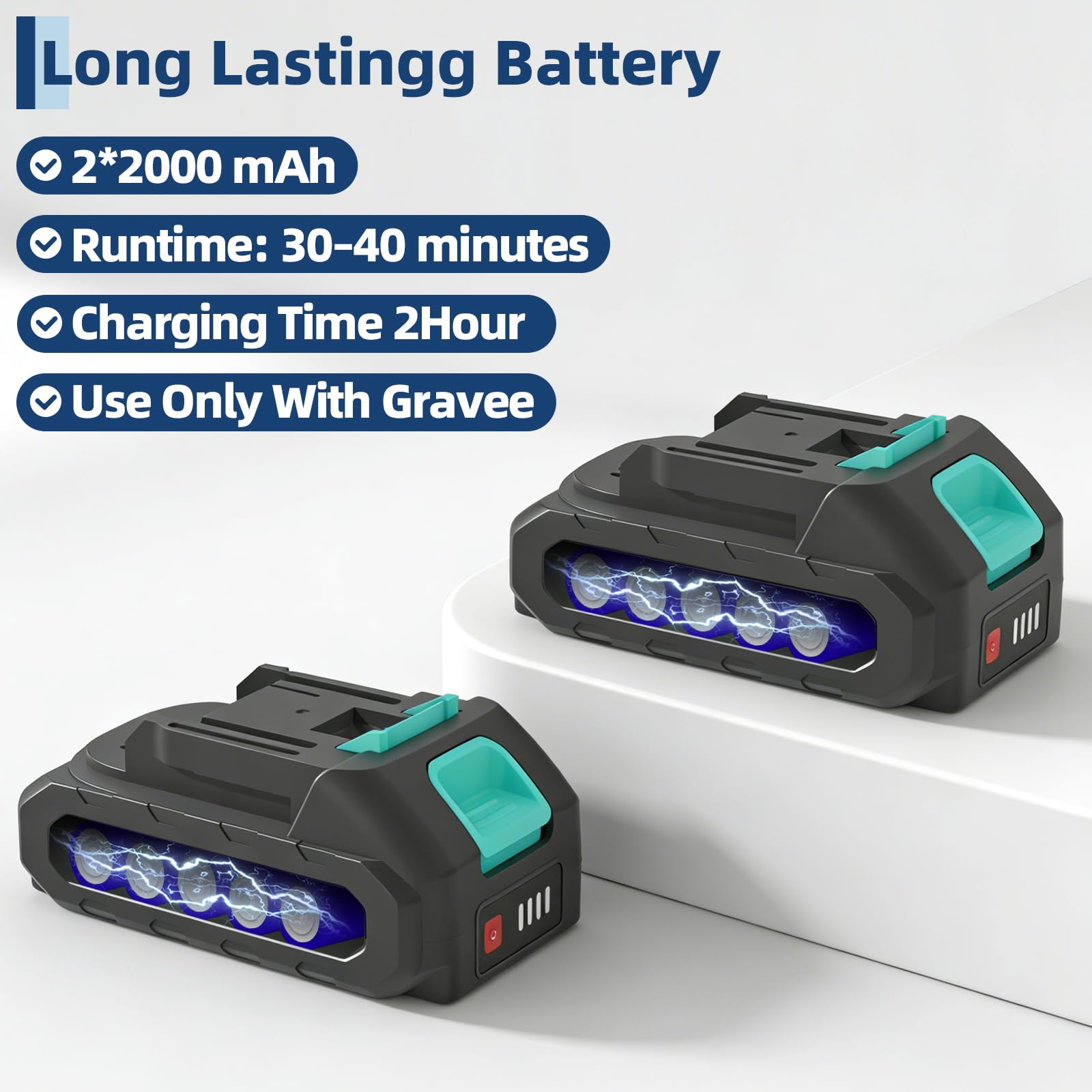 Garvee safety feature two-hand operation for safe use