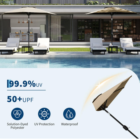 Garvee sturdy steel construction supports reliable shade year after year