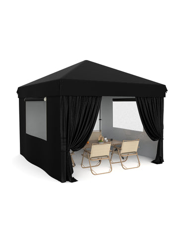 GarveeLife 10x10 pop-up canopy setup for instant outdoor shade at events