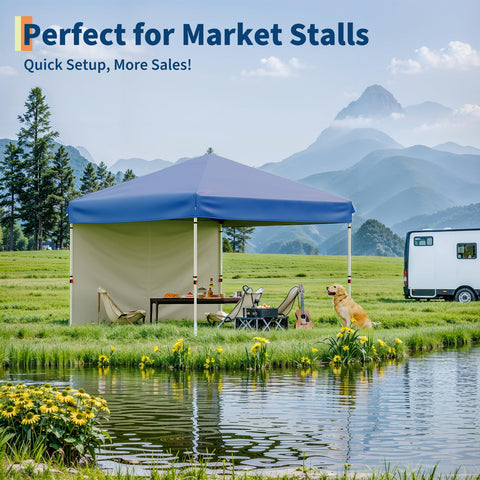 GarveeLife 210D Oxford fabric for durable shelter in sun and rain.