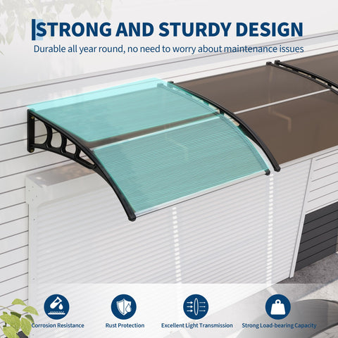 GarveeLife aluminum rods tight sealed joints reduce leaks during storms